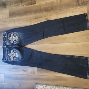 Miss me 32"x36.5" Tall girl jeans!